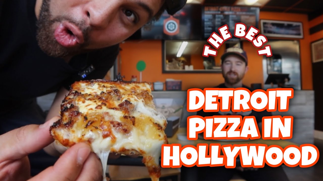 Finding The BEST PIZZA In LA: Ultimate DETROIT Pizza Taste Test