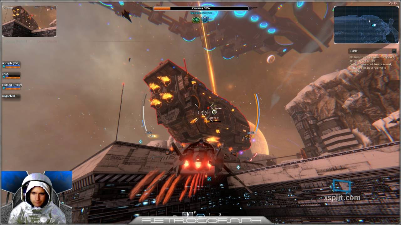 Une bataille spatiale! (Star Conflict)