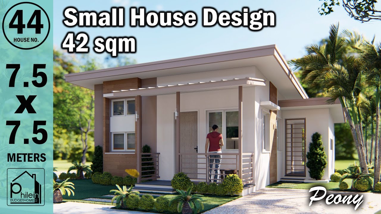 PEONY | 1 BEDROOM SMALL HOUSE DESIGN