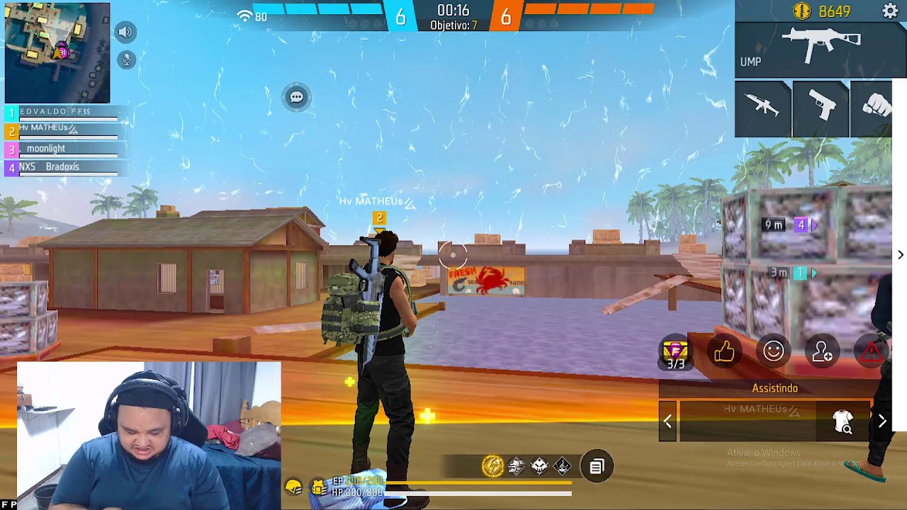 🚨Camp + rank + 4x4 com chat🚨 🔥 #freefire #rankeada