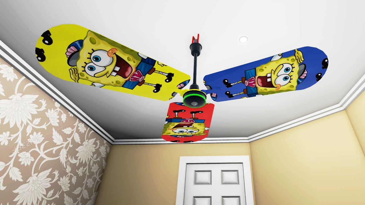 Wobbly Ceiling Fan With Rusty Broken Blades Shaking up the Fan World | Roblox