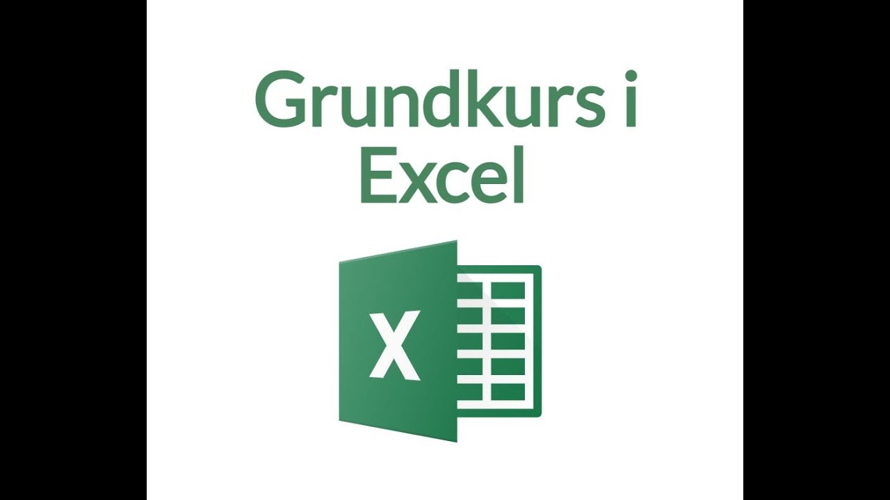 Grundkurs i Excel