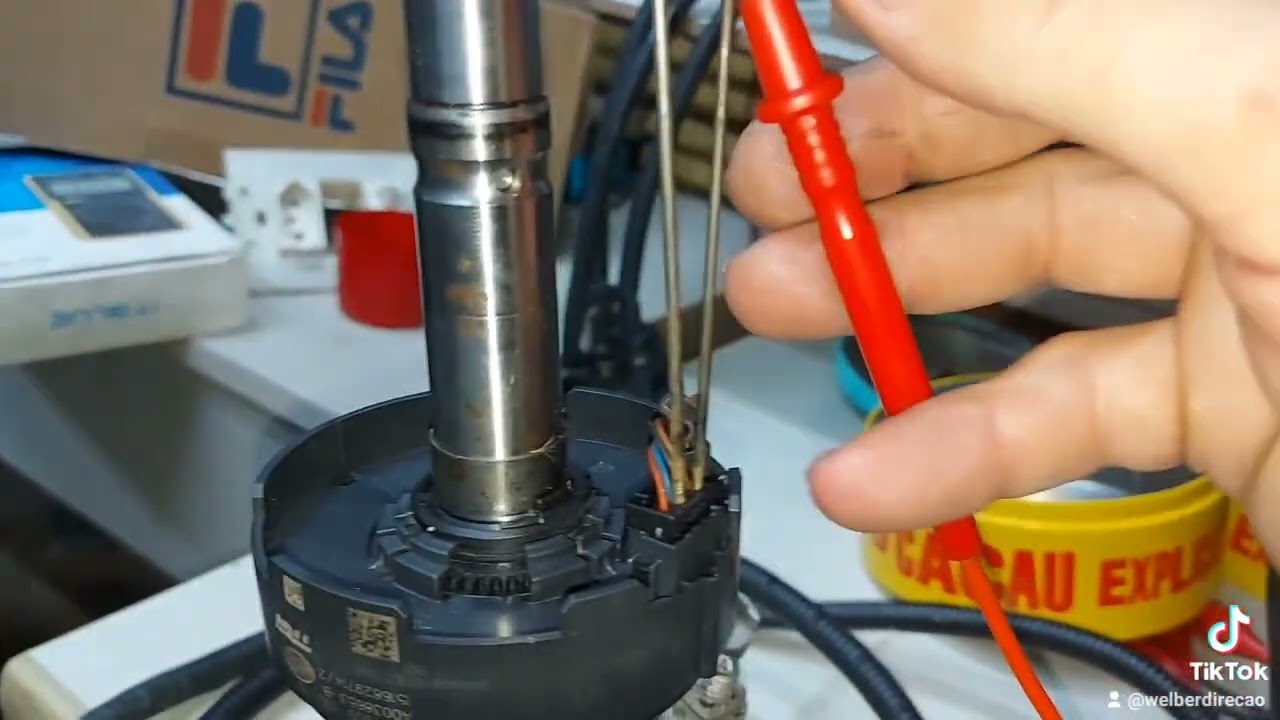 teste do sensor de torque da direção elétrica do fusion