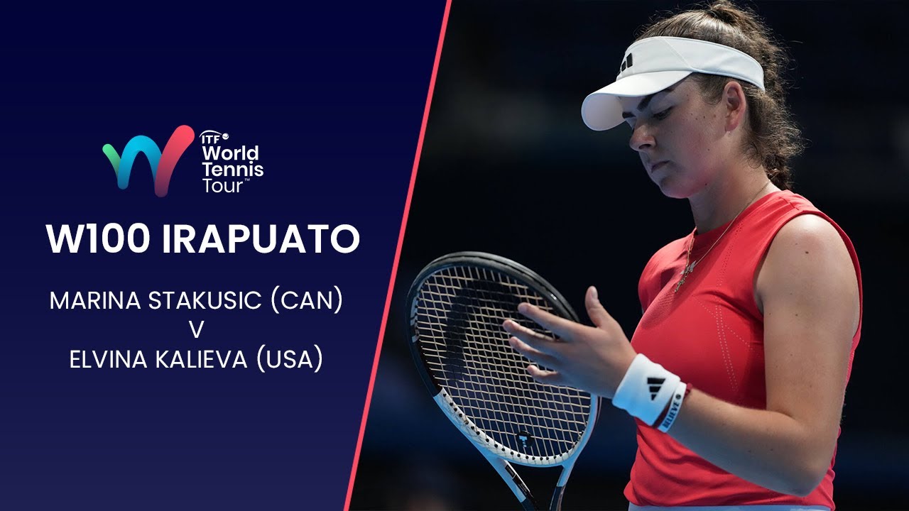 Marina Stakusic (CAN) v Elvina Kalieva (USA) | W100 Irapuato | Highlights | ITF