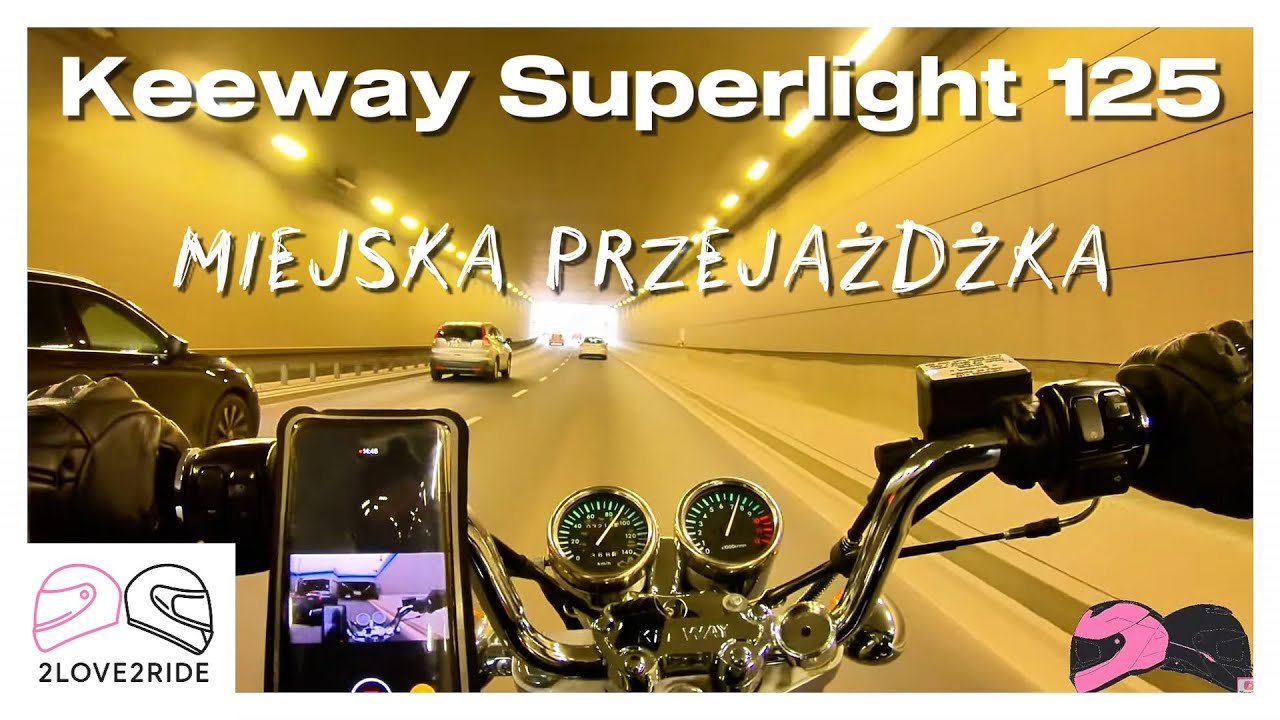 Keeway Superlight 125 - Miejska przejażdżka