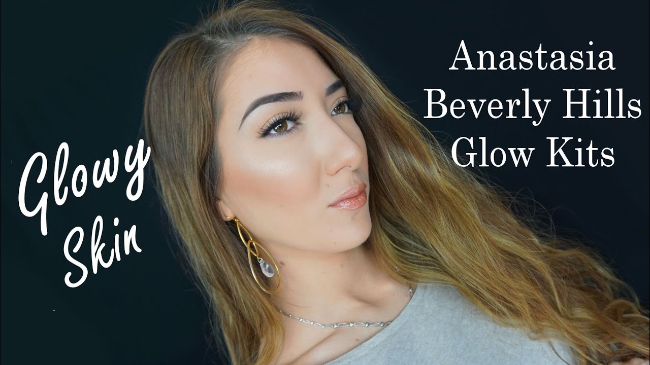 Glowy Eyes And Skin Makeup Tutorial | Anastasia Beverly Hills Glow Kits