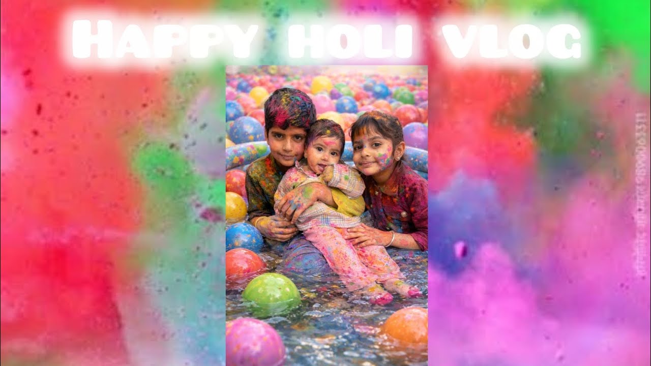 My holii vlog #holi #radheradhe #holivlog2026 #vlog #amritsar #punjab #gulal #amritsar #viral