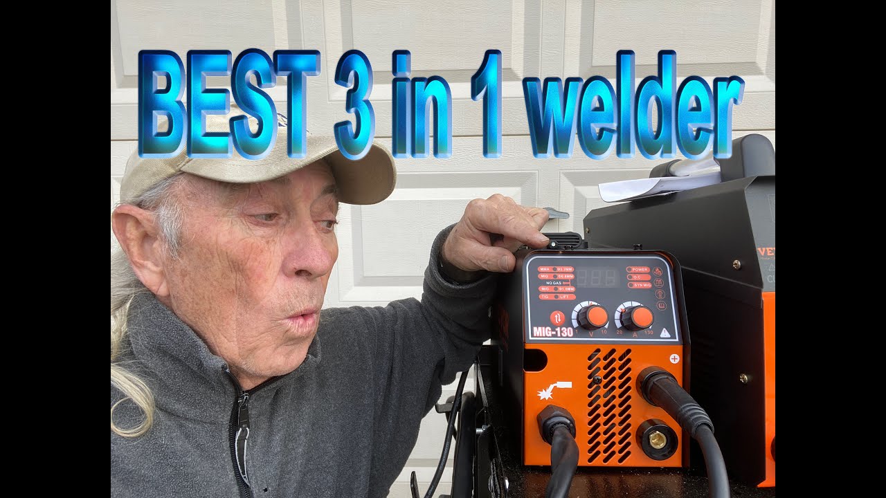 Best 3 in 1 welder deal, Vevor Mig 130 , Mig, Tig and stick, Ep 403
