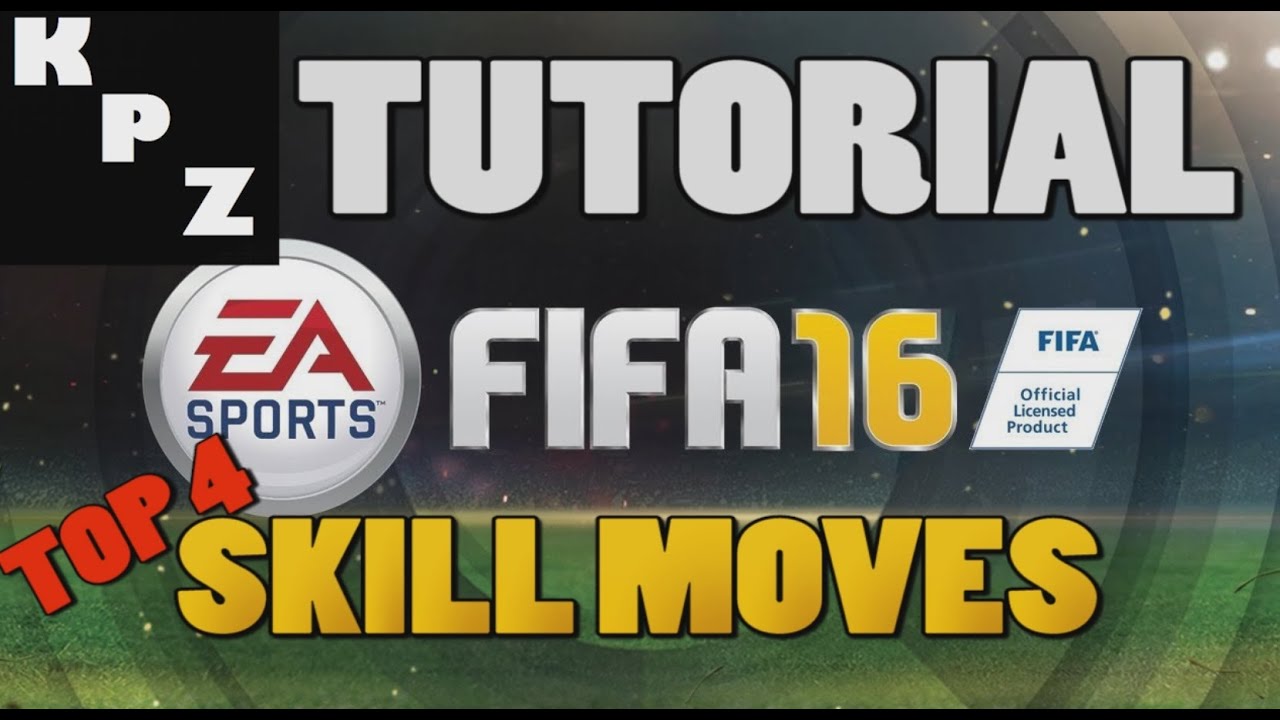 FIFA 16 TUTORIAL - TOP 4 DRIBLES (SKILL MOVES)! OS MELHORES!