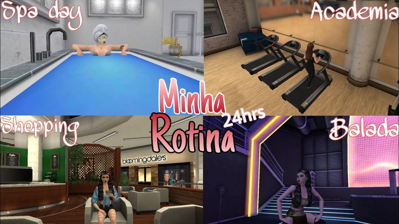 Minha rotina💋💗*24hrs* (Avakin Life)