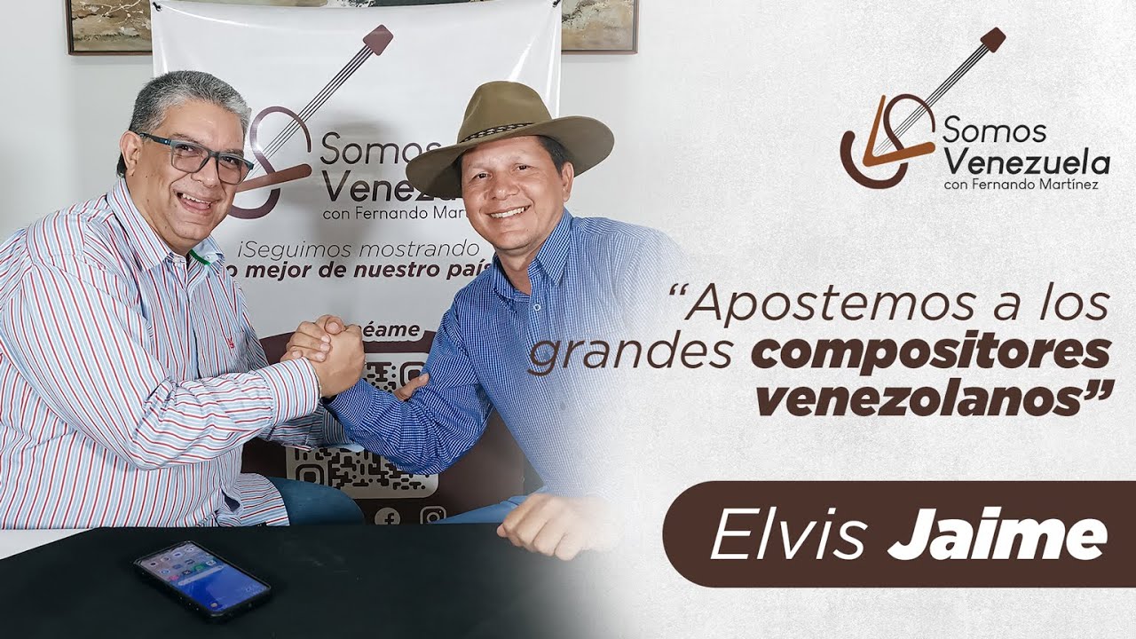 Elvis Jaime, del Elorza hasta la cima de la música | Somos Venezuela, el podcast