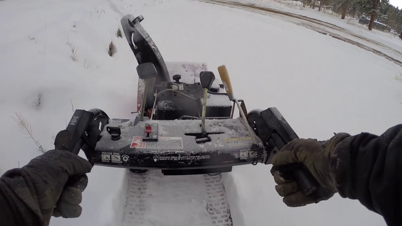 Snowblower Action Jan 2019: Custom Toro PowerShift 824
