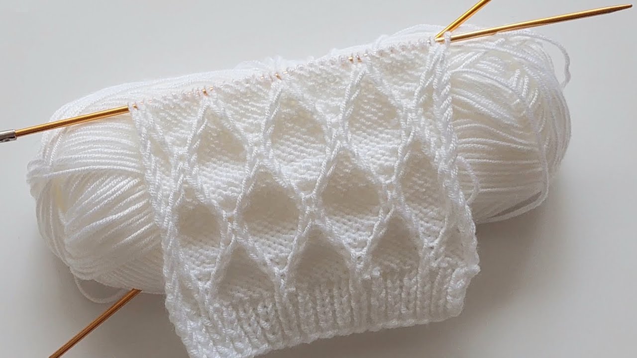 iki şiş örgü model anlatımı / Easy And Beautiful Knitting Patterns / crochet pattern / knitting