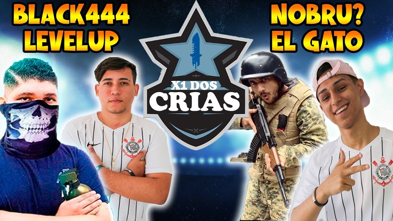 X1 DOS CRIAS  - BLACKn444 X LEVELUP X EL GATO X NOBRU FAKE - X1 DOS CRIAS FREE FIRE - RETROSPECTIVA