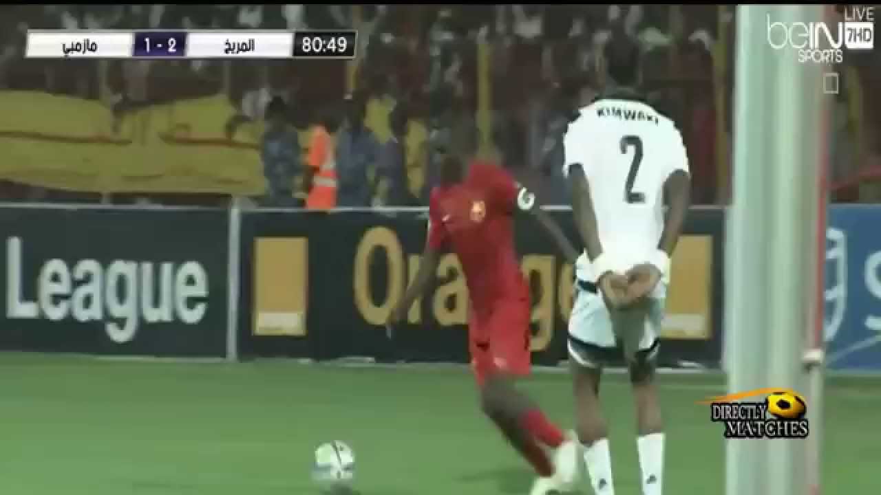 اهداف مباراة المريخ ومازيمبي 2-1  2015