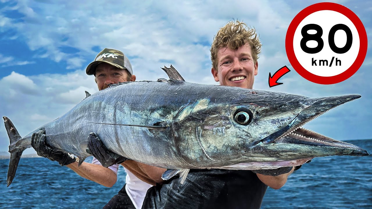 IK VANG DE OP EEN NA SNELSTE VIS VAN DE OCEAAN!!