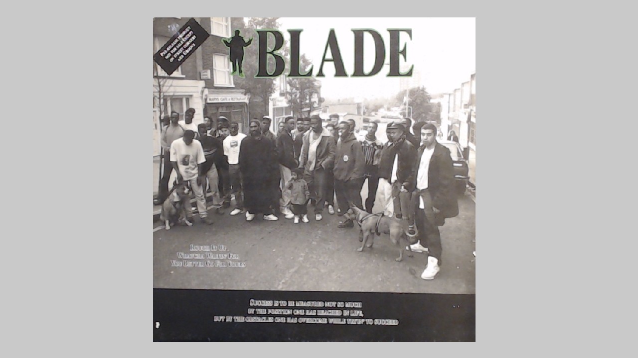 Blade - Rough It Up (+ Instrumental) - 1991 691 Influential - DJ Renegade | 'No Sleep' Nigel - Vinyl
