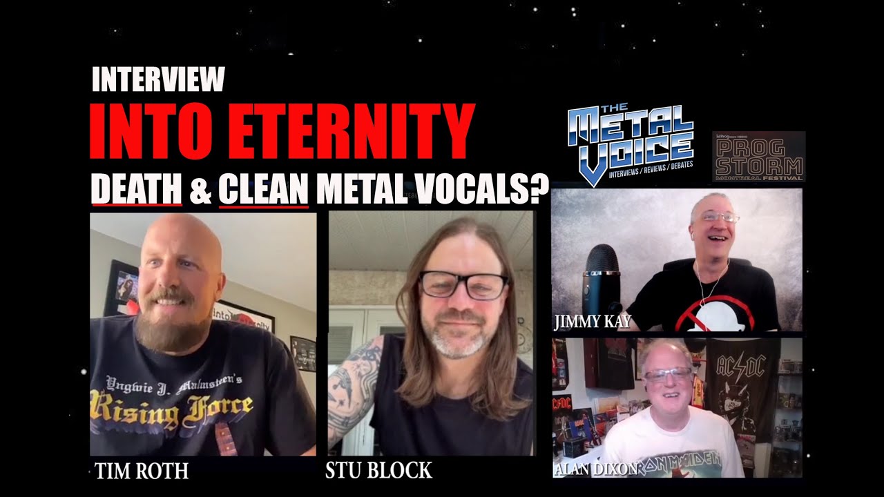 INTO ETERNITY Interview-Stu Block (x-Iced Earth), Tim Roth-New Album, Shows, Death & Clean Vocals?