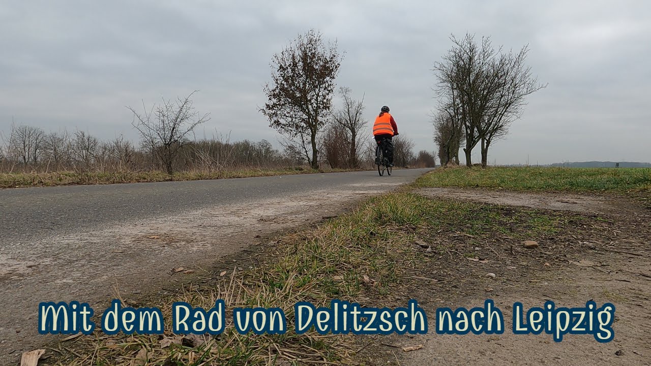 Mit dem Rad von Delitzsch nach Leipzig