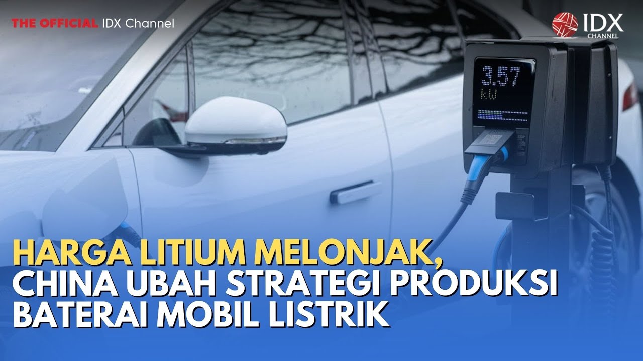 Harga Litium Melonjak, China Ubah Strategi Produksi Baterai Mobil Listrik | TECH BIZZ