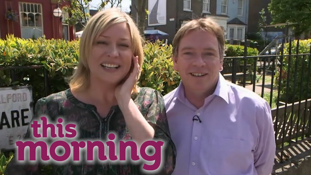 EastEnders' Adam Woodyatt and Laurie Brett | This Morning