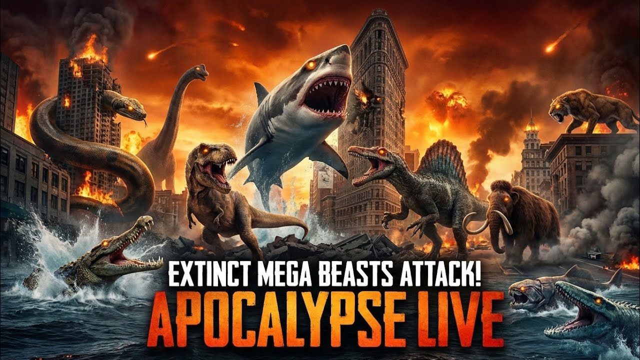 What If Extinct Monsters Returned Today? The Most Terrifying Creatures Ever