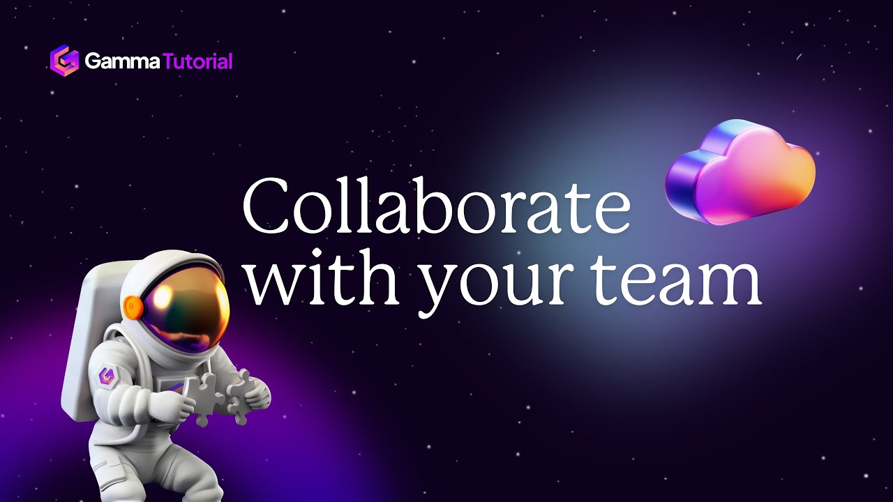 How to create presentations online with your team using AI | Collaboration Tools | Gamma Tutorial