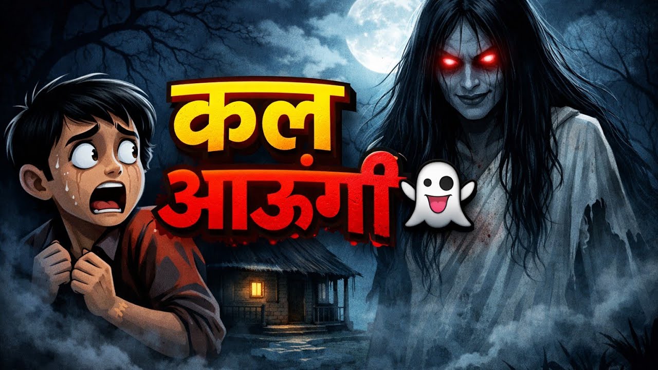 Kal Aaungi 👻 | Bhoot Ka Vaada | Darawani Cartoon Kahani