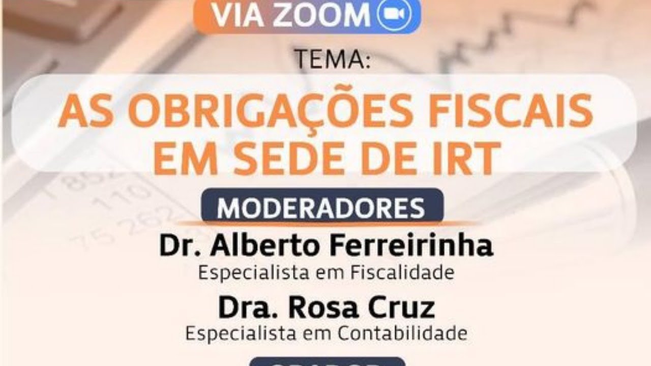 AS OBRIGAÇÕES FISCAIS EM SEDE DE IRT