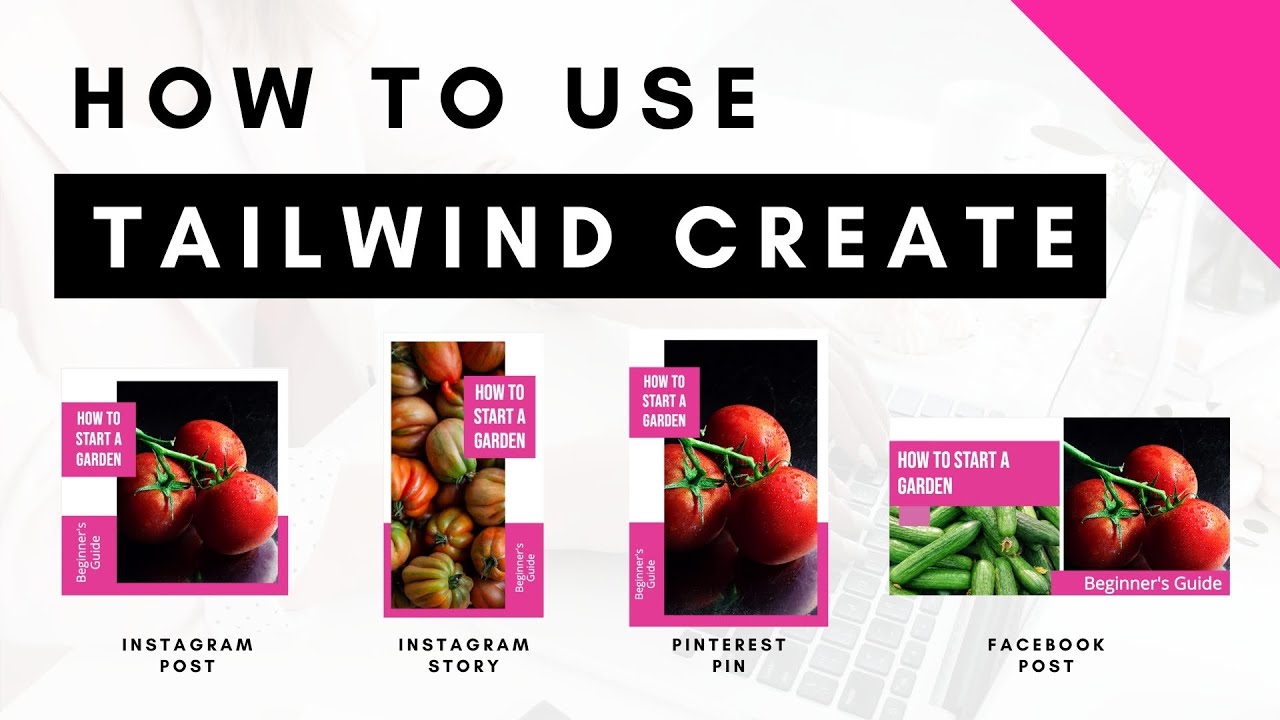 How to Use Tailwind Create for Instagram, Facebook and Pinterest