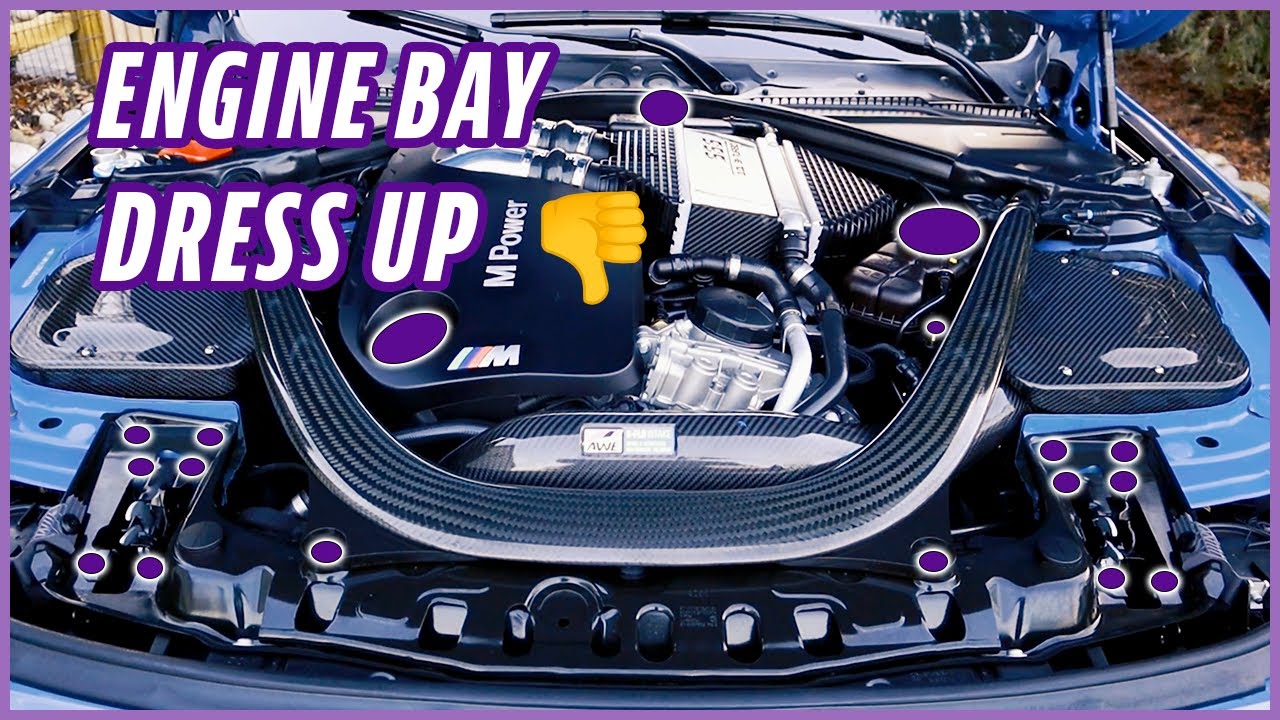 F80 Engine Bay Dress Up Project (did NOT go as planned)