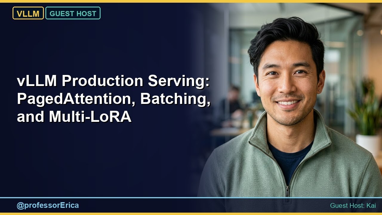 vLLM Production Serving: PagedAttention, Batching, and Multi-LoRA