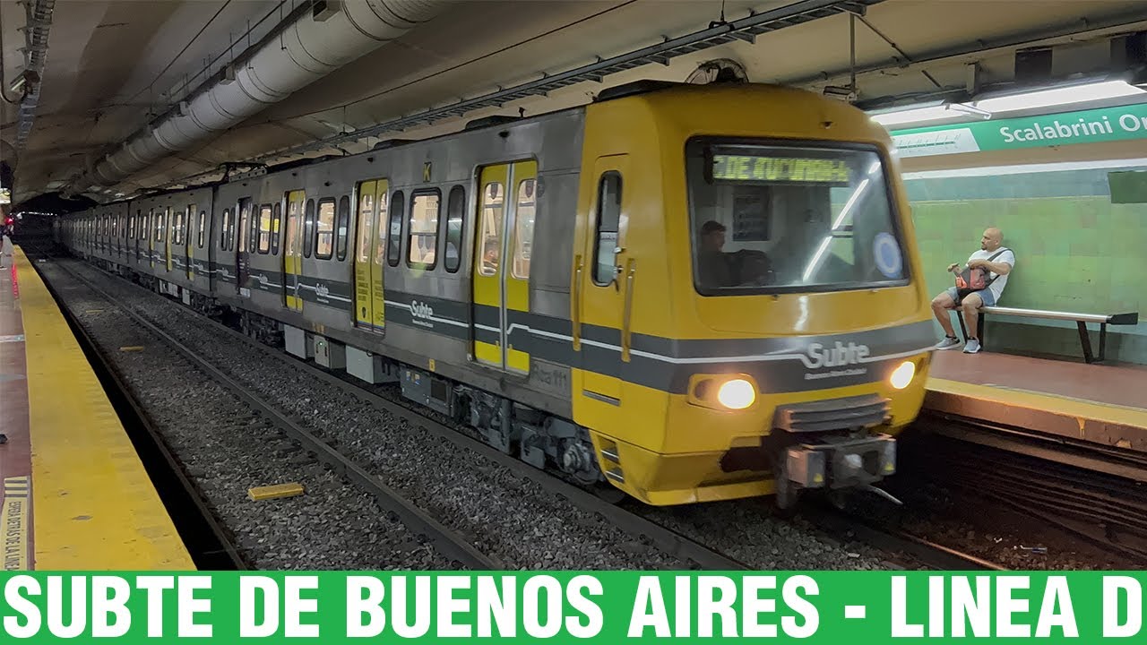 Subte de Buenos Aires | Línea D (Febrero 2023)
