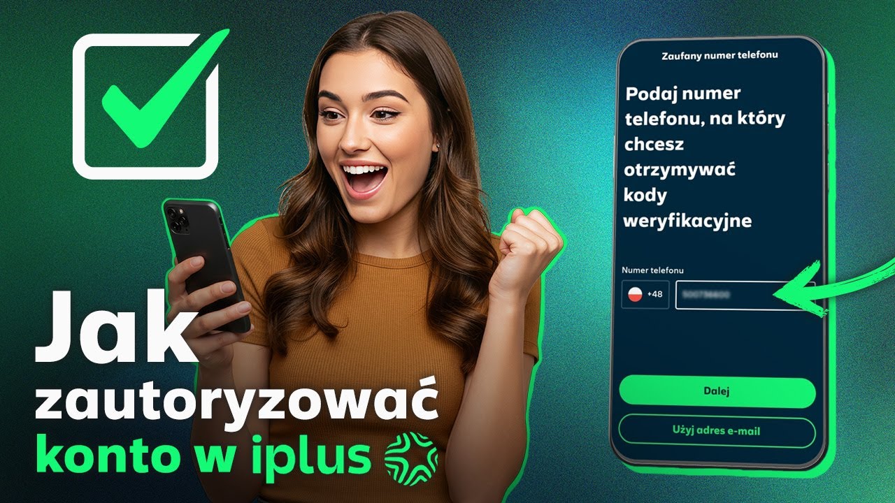 Powiąż konto plus.pl z numerem telefonu