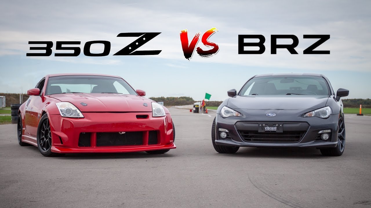 Nissan 350Z VS Subaru BRZ - Which is the BETTER Choice?