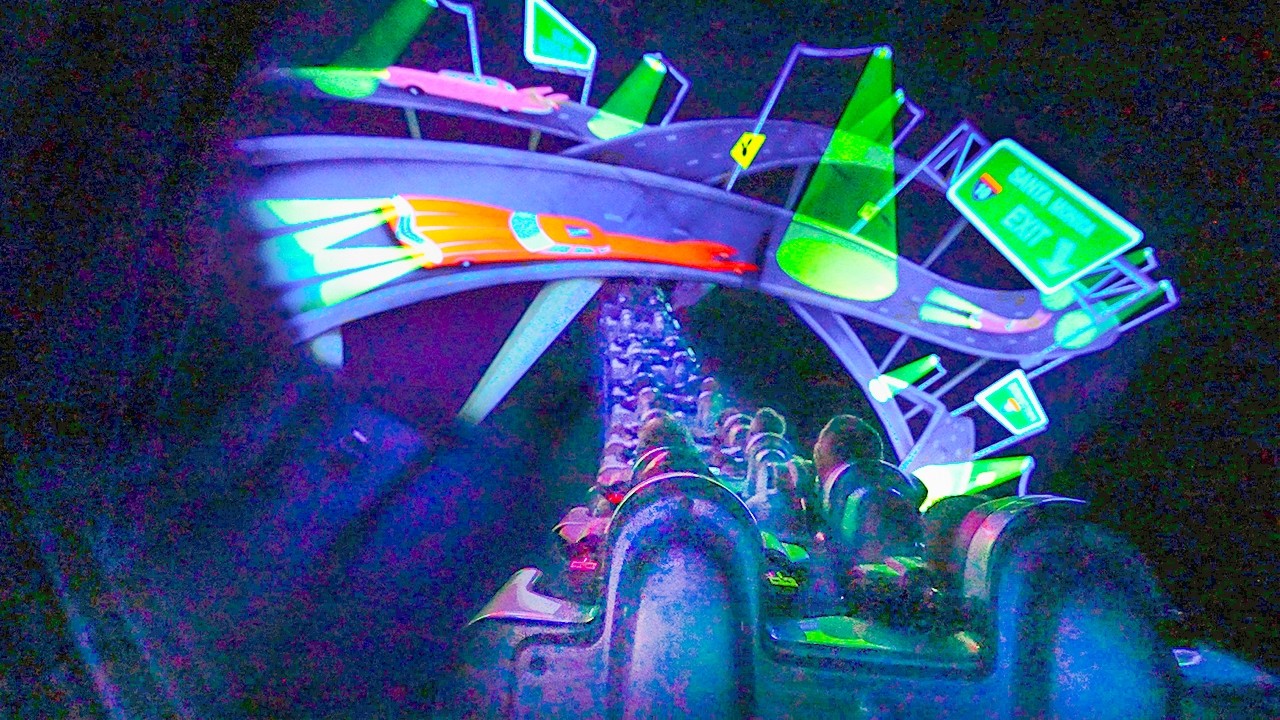Rock 'n' Roller Coaster (Final Day of Operation) POV Back Car - Disney's Hollywood Studios