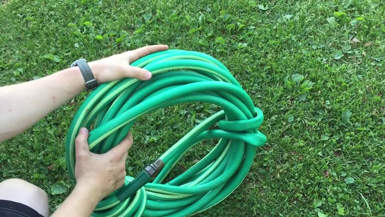 Best Way To Store A Hose - Wind Up Your Hose - How To Roll Your Hose