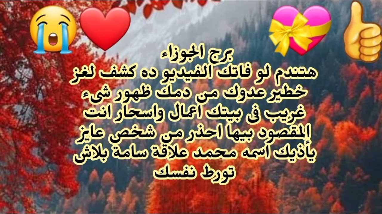 برج الجوزاء هتندم لو فاتك الفيديو ده كشف لغز خطير عدوك من دمك ظهور شىء غريب فى بيتك 