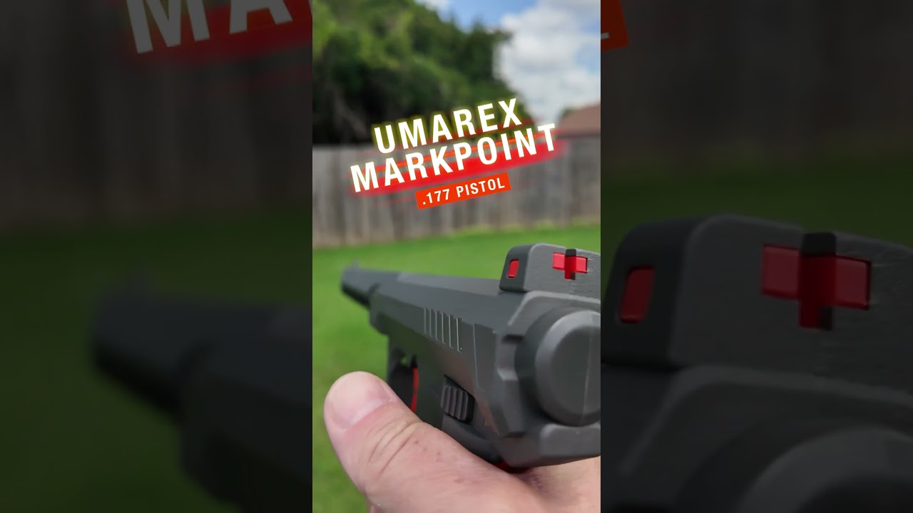 Umarex Markpoint Pistol #airgun #backyardfun #summertime #plinking #pelletguns