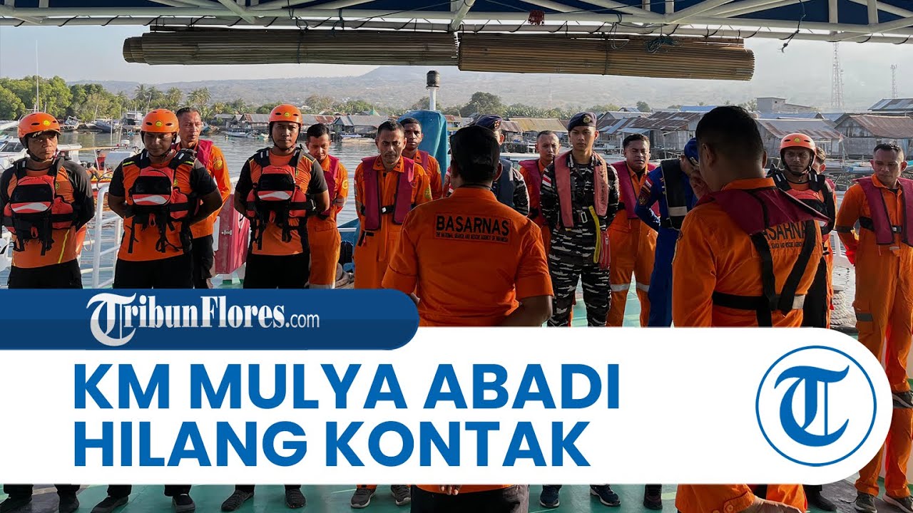 Kapal KM Mulya Abadi Patah Kemudi di Perairan Utara Flores, Kapten dan Kru Tidak Dapat Dihubungi