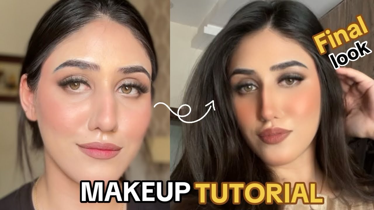 Elegant & Long-Lasting Wedding Guest Makeup| DETAILED TUTORIAL FOR BEGINNERS 🤍🌸| Adv.Alishba