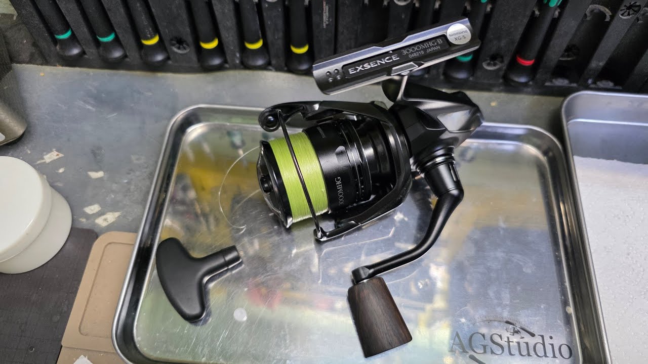 Shimano 25 Exsence 3000MHG обзор/разбор