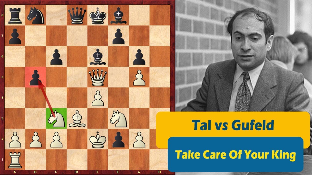 Tal vs Gufeld! Take Care Of Your King Dear Eduard