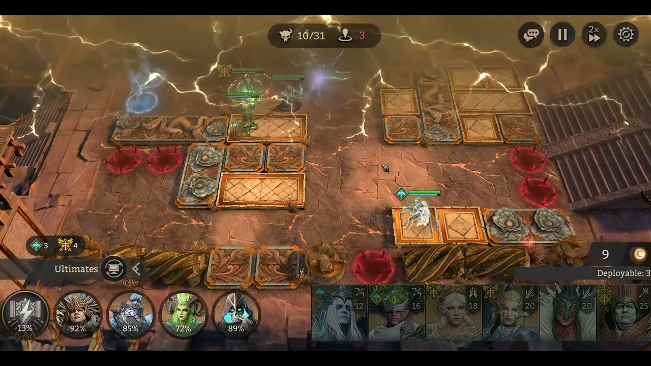 Star Crossed Romance Stage 4 #watchersofrealms #towerdefense #towergame #watcherofrealmsgameplay