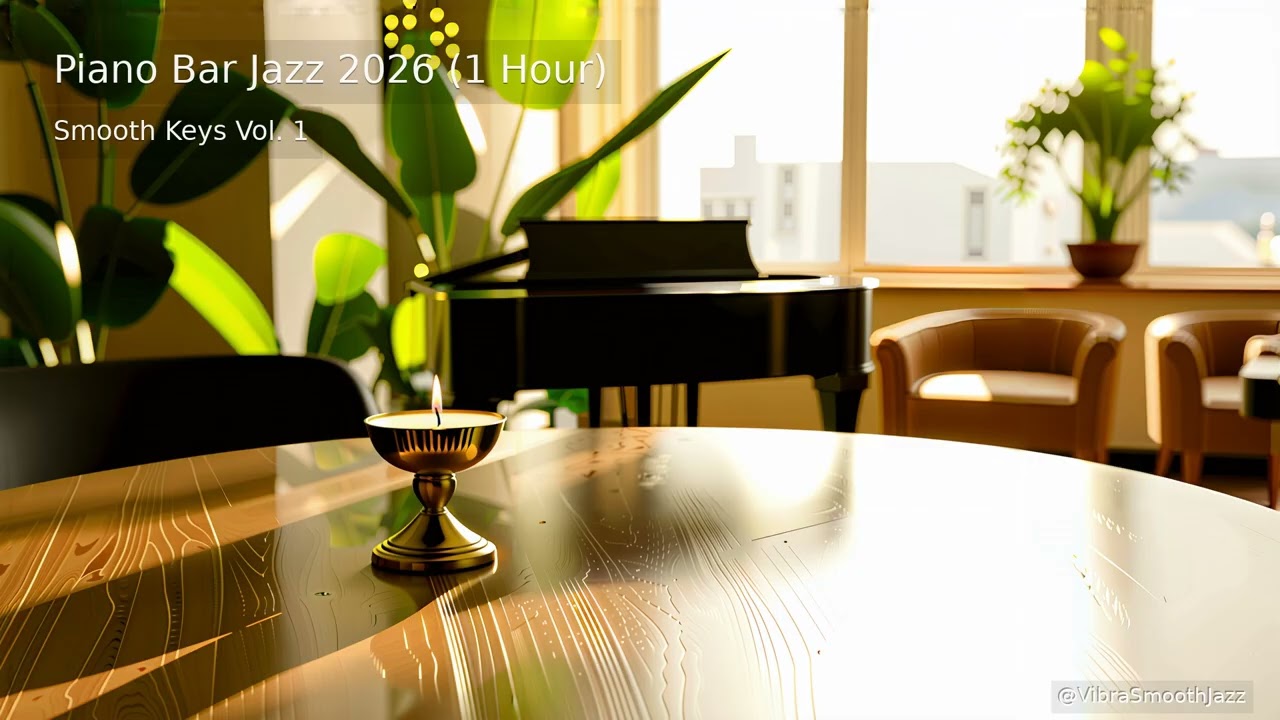 Piano Bar Jazz Session (1 Hour Mix 2026) | Smooth Keys Vol. 1 – Emotional Piano Moments