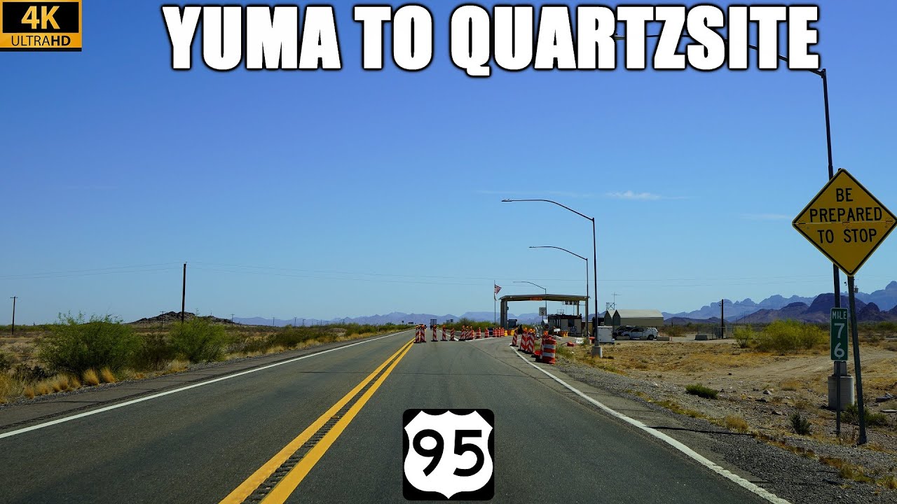 US-95 North: Yuma to Quartzsite, Arizona