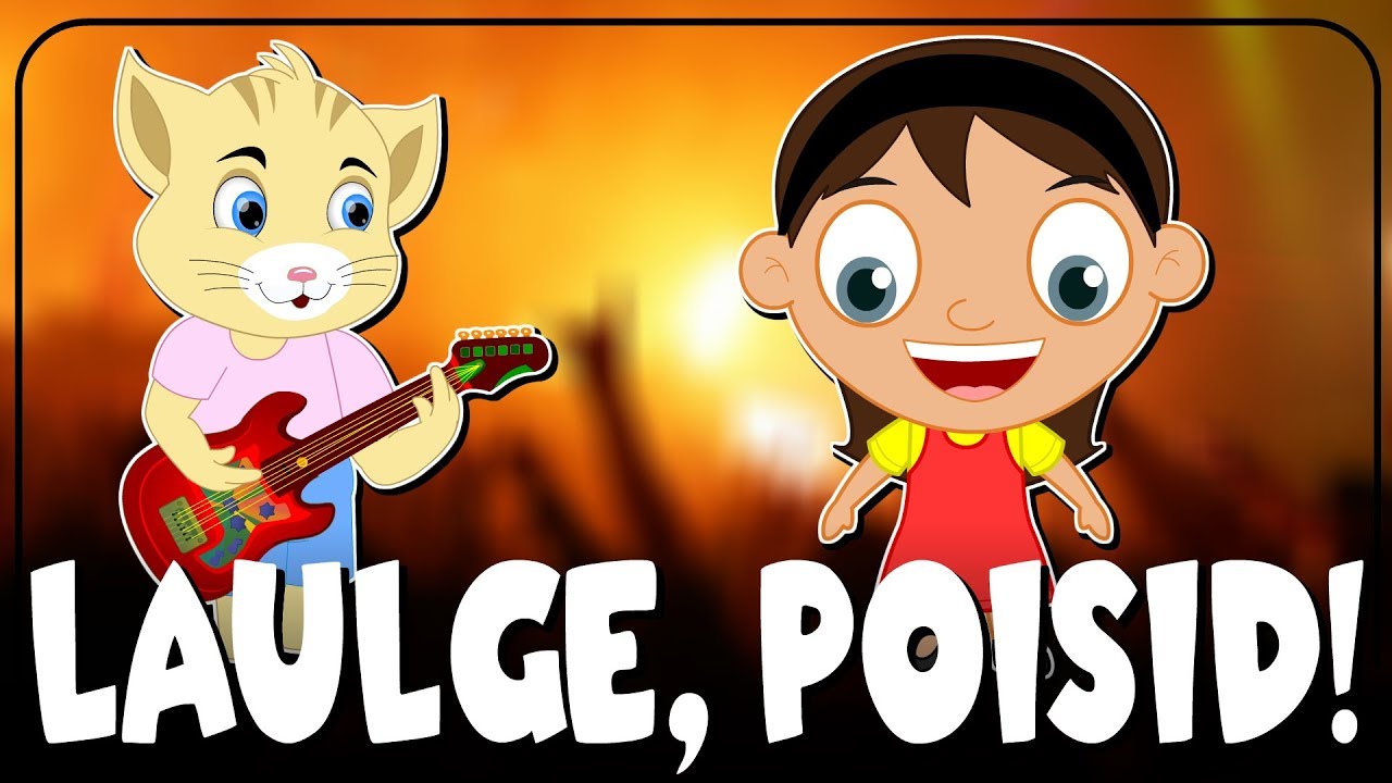 Laulge, poisid! | Lastelaulud eesti keeles sõnadega | Estonian Kids Songs