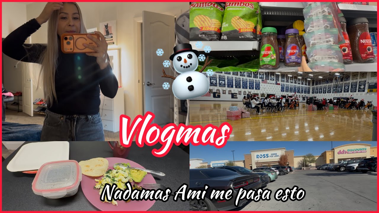 #vlogmas43😩2025 POR QUÉ 😟 me pasa esto me queme+#walmart ,COMPRAS