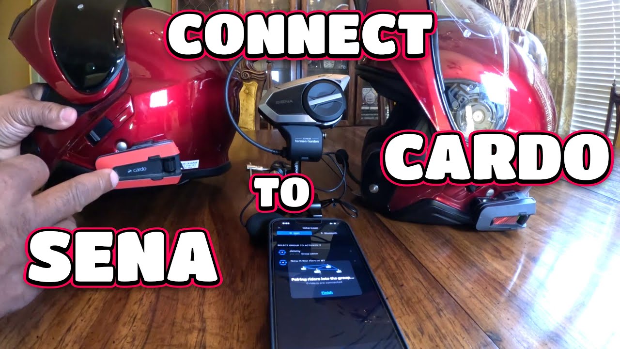 How to connect Sena 50s to Cardo Packtalk Edge | Cardo Connect App