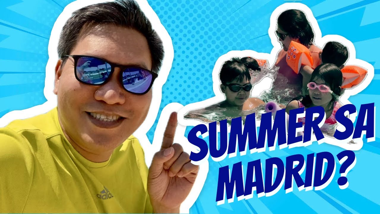 Funny Filipino Family Swimming Adventure in Madrid | Puerta de Hierro Public Pool Fun 2025